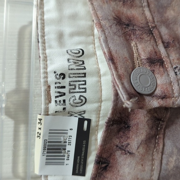 Levi's XX Chino Slim Fit Printer Pants Men's Size 32"x34" - New with Tags - Picture 4 of 14